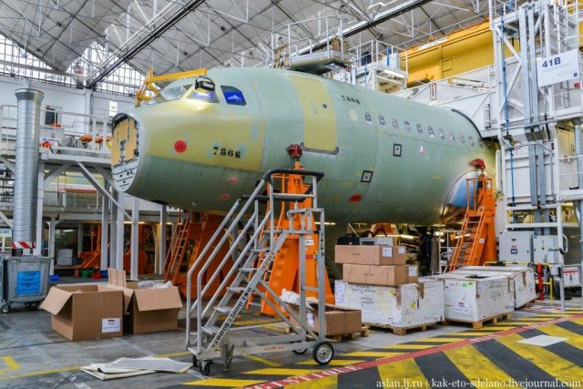Как собирают самолеты Airbus