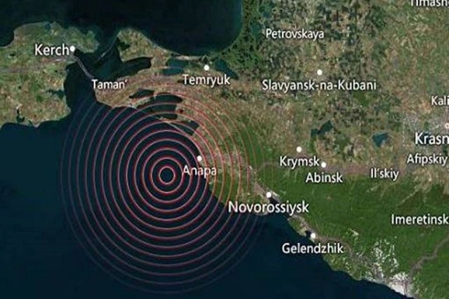 Землетрясение в Анапе