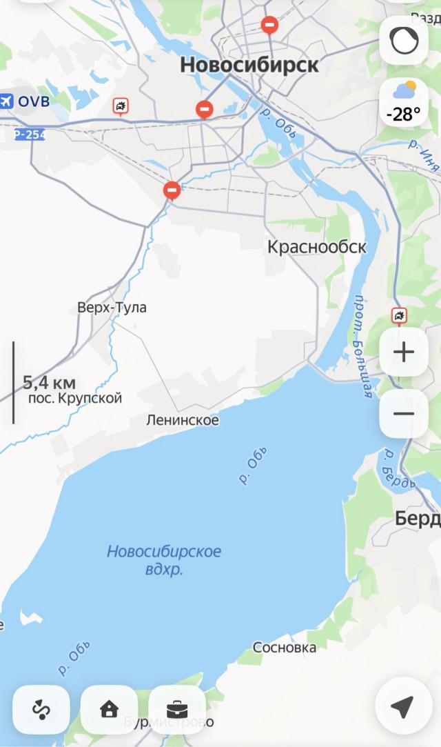 Мороз какой то ебанутый в Новосибе