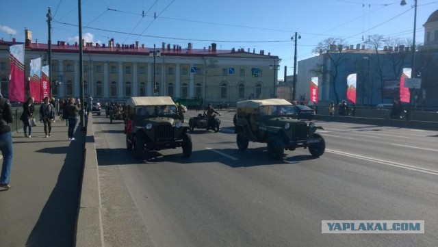 Парад 9 Мая 2015 в Санкт-Петербурге