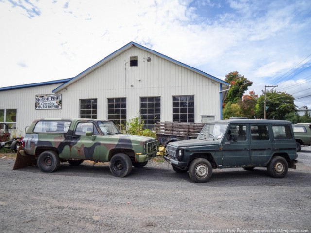 Раритетная военная техника в закромах пенсионера