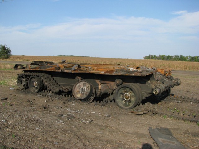 Бронетанковый апокалипсис. Подбитые танки вооружённых сил Новороссии