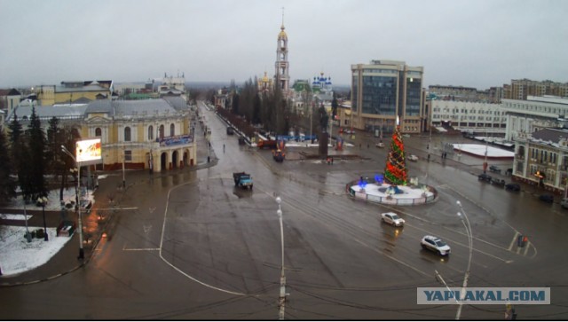 Чищу каток 1 января