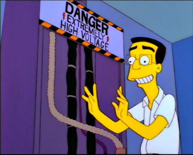 Плакаты Simpsons Safety, с русским переводом