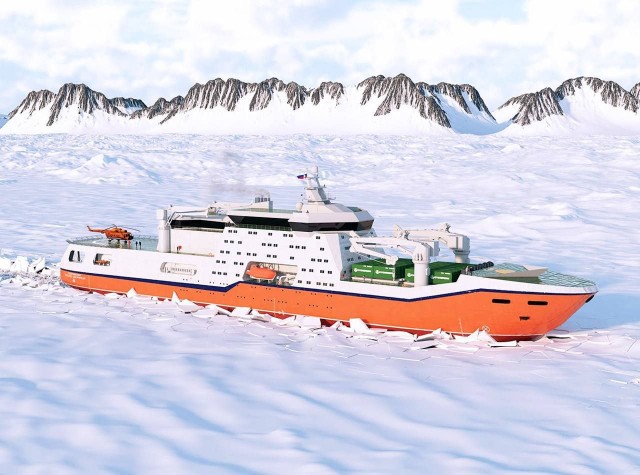 На верфях Санкт-Петербурга начали строить новейший ледокол «Иван Фролов»