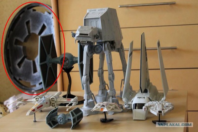 Моя коллекция моделей по Star Wars