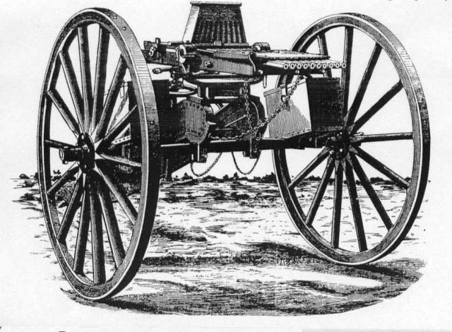 Пулемет в 19 веке