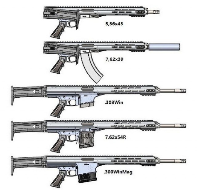 Оружейник Конев представил в США новую модульную  винтовку