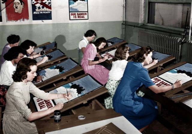 Архивные фотографии в цвете