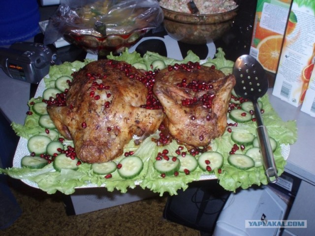 Фаршированная курочка