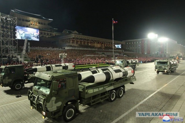 Военный парад в Северной Корее