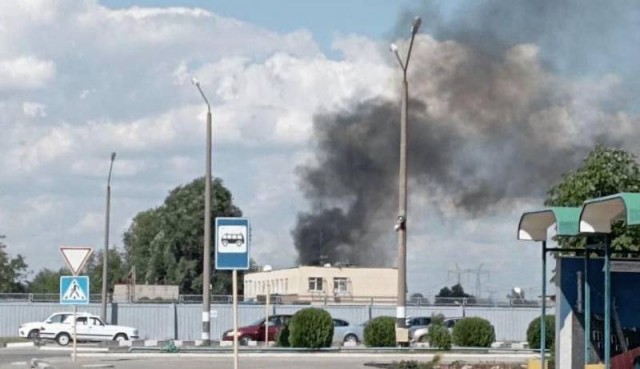 ВСУ атаковали Запорожскую АЭС дронами-камикадзе