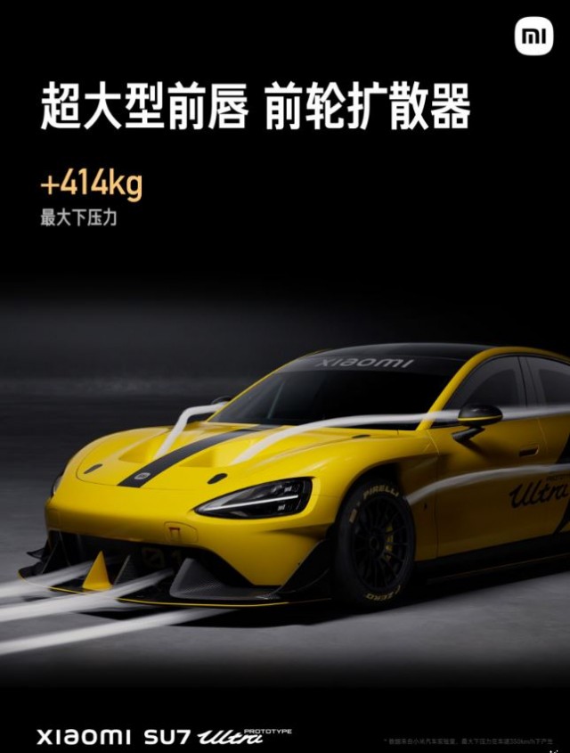Xiaomi представила прототип SU7 Ultra — карбон, V8 и разгон до 100 км/ч всего за 1,97 секунды