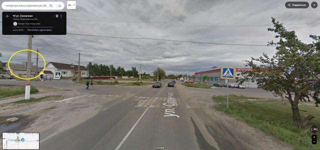 Честно говоря с трудом могу понять, как тут можно в ДТП попасть...