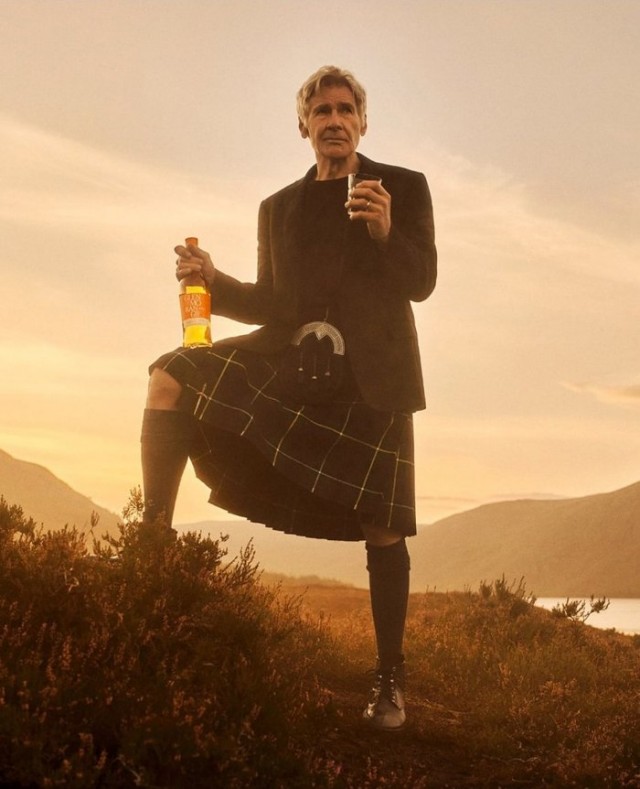 Односолодовый шотландский виски Glenmorangie Highland представил рекламу с участием Харрисона Форда