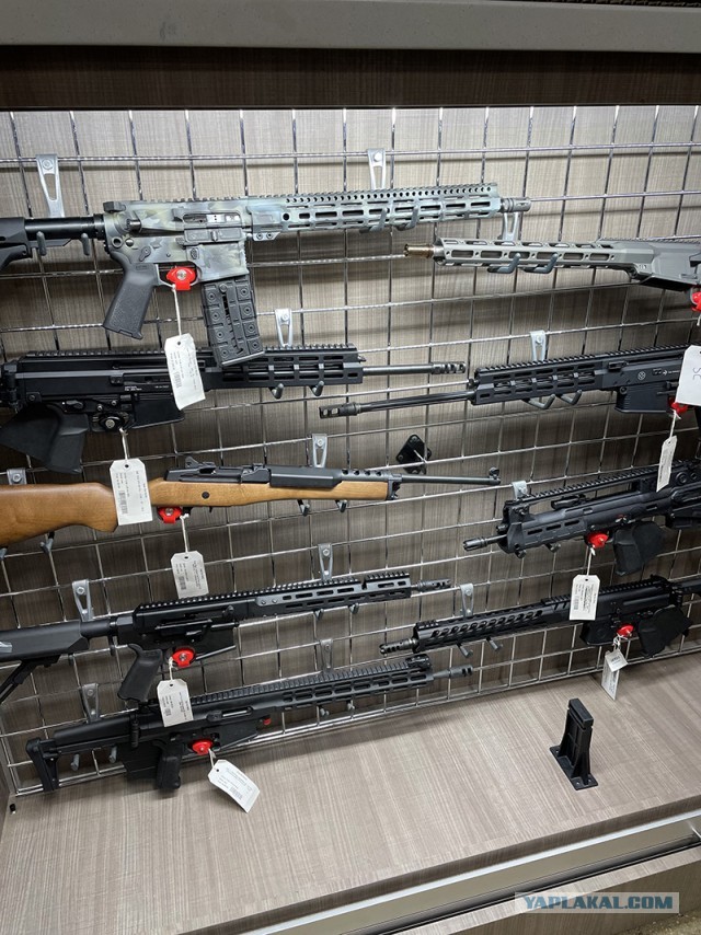 Поход в оружейный магазин в США