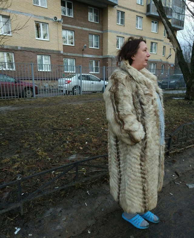 Модные персонажи на питерских улицах
