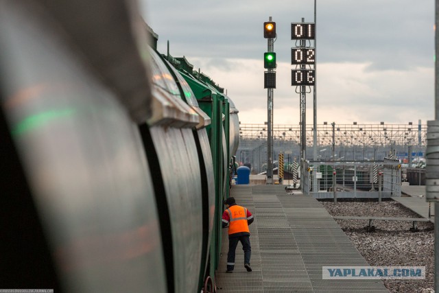 Самая крутая железнодорожная станция России