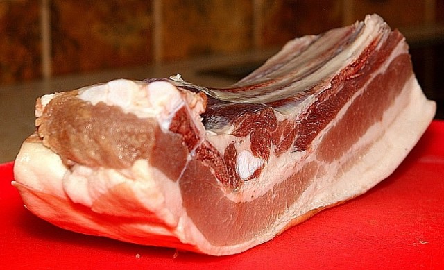 Нифига не диетическая грудинка