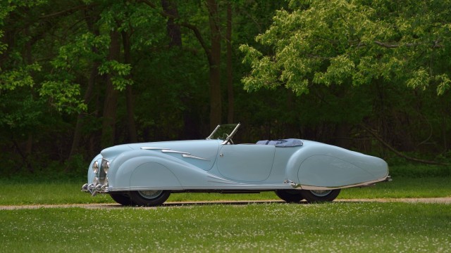 Кит на колёсах. 1947 Delahaye 135MS "Narval". Красивых автофото пост.