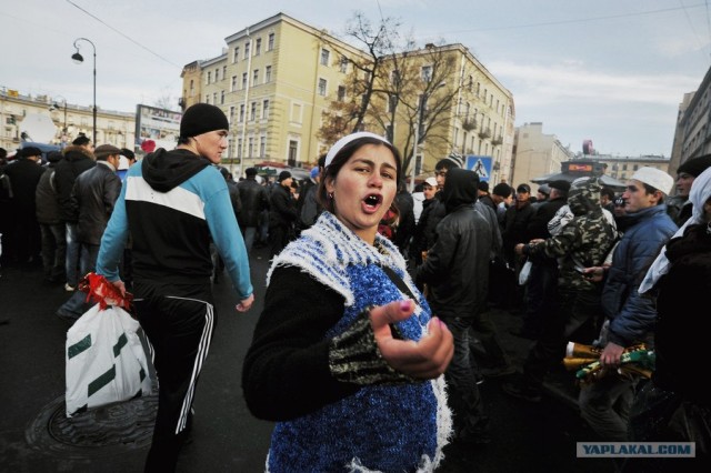 Курбан байрам в Москве, без комментариев...