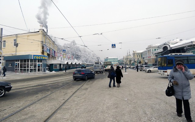 Иркутск с высоты птичьего полета