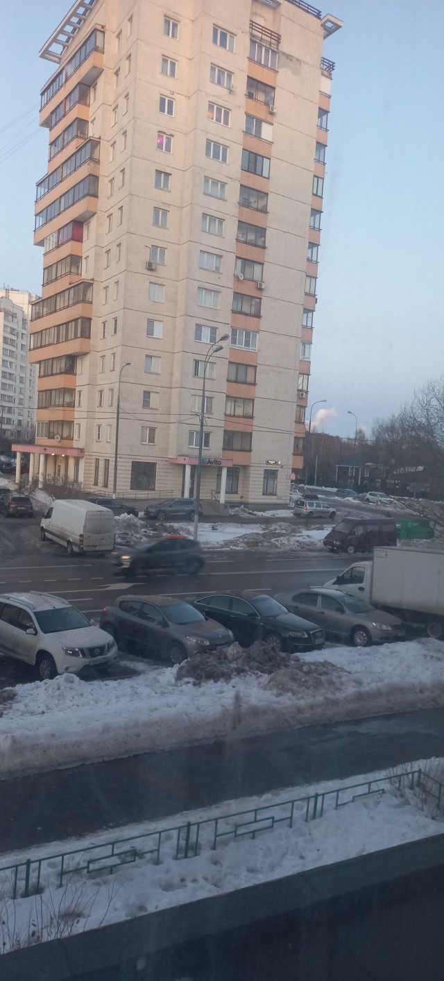 А из нашего окна, вот такая красота!