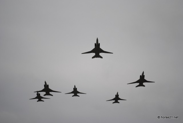 Самолеты над Москвой