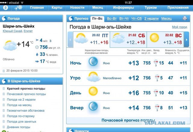 Бюджетный отдых в Египте (февраль 2015)