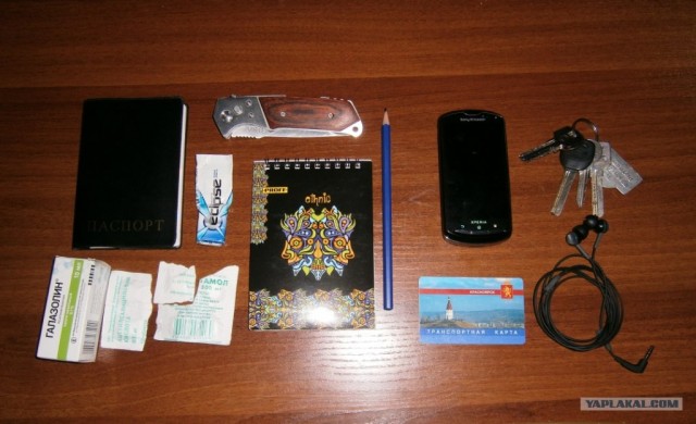 Кто что носит в карманах