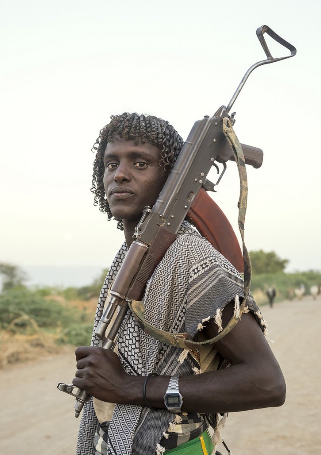 Эфиопы и оружие