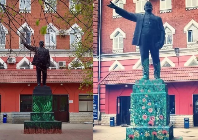 Самые странные памятники Ленину со всего света