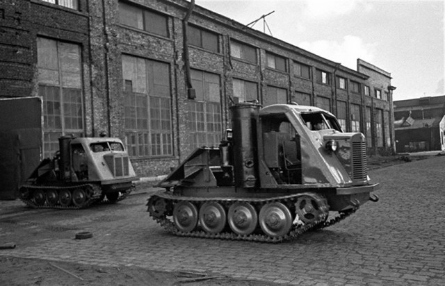 Трактор КТ-12 — первый газогенераторный трелевочный трактор в СССР