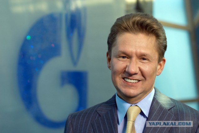 Владимир Путин присвоил главе «Газпрома» Алексею Миллеру звание Героя труда
