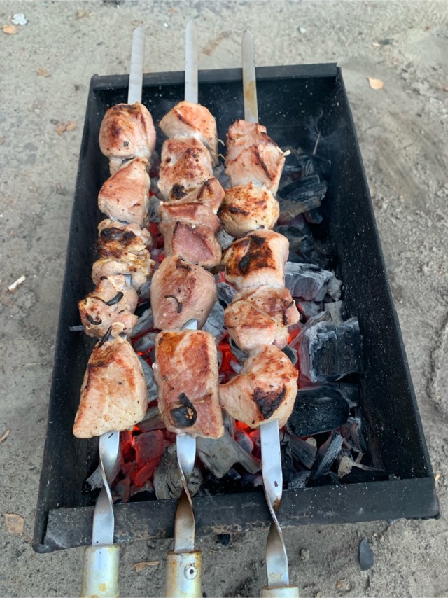 Огонь и мясо