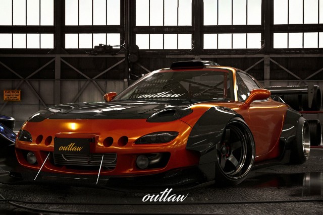 Беспощадный тюнинг Mazda