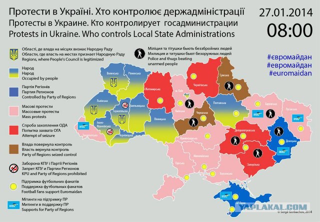 Украина штурмует верховную раду!