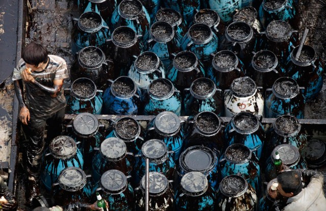 Очистительные работы в Даляне