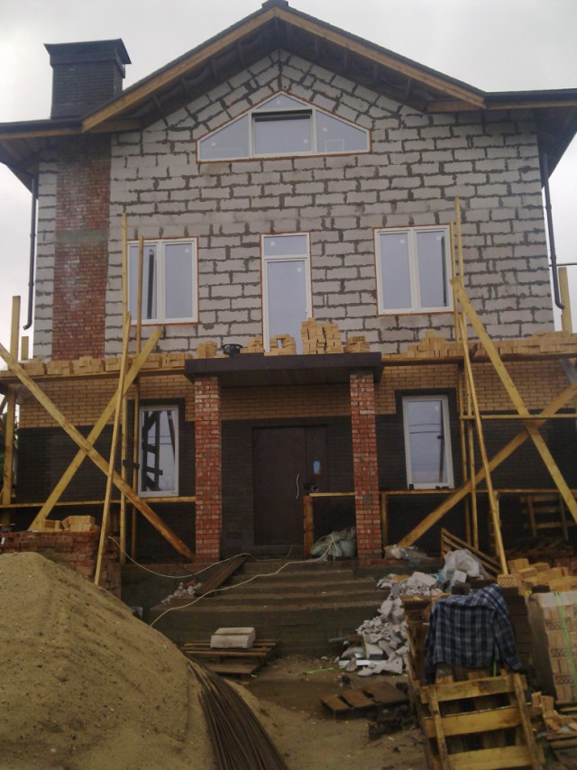 Стройка дома