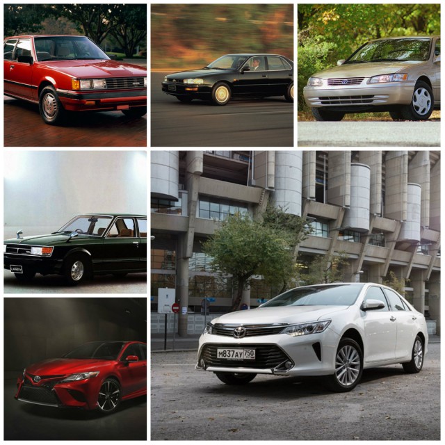 Вспоминаем все поколения популярной Toyota Camry, которая вот уже 36 лет держится на конвейере