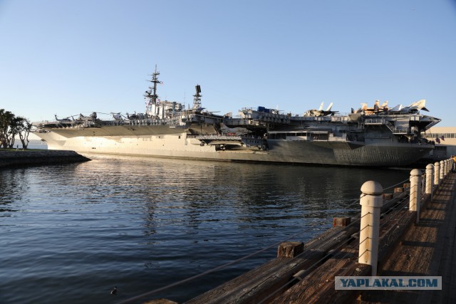 Экскурсия по авианосцу Midway CV-41