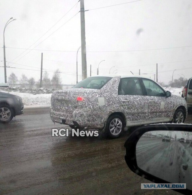 Рестайлинговая Lada Granta