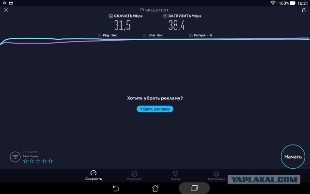 Скорость спутникового интернета Starlink уже достигает 400 Мбит/с