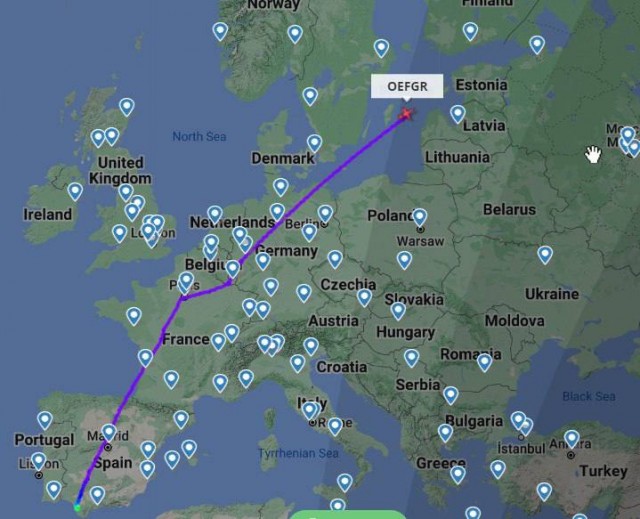 Очень странная авиакатастрофа у берегов Латвии — в Балтийское море упал частный самолет, летевший из Хереса в Кёльн