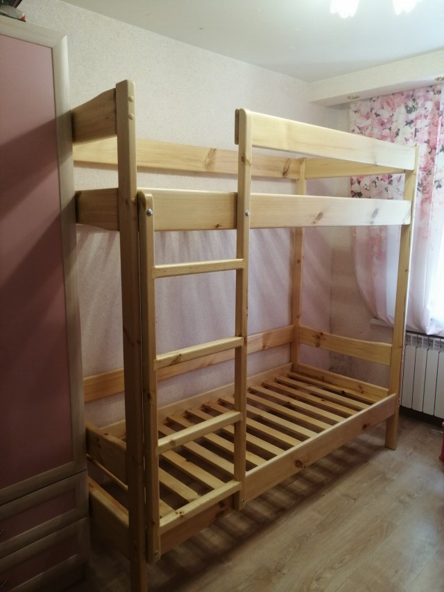 Кровать двухярусная. Первый проект