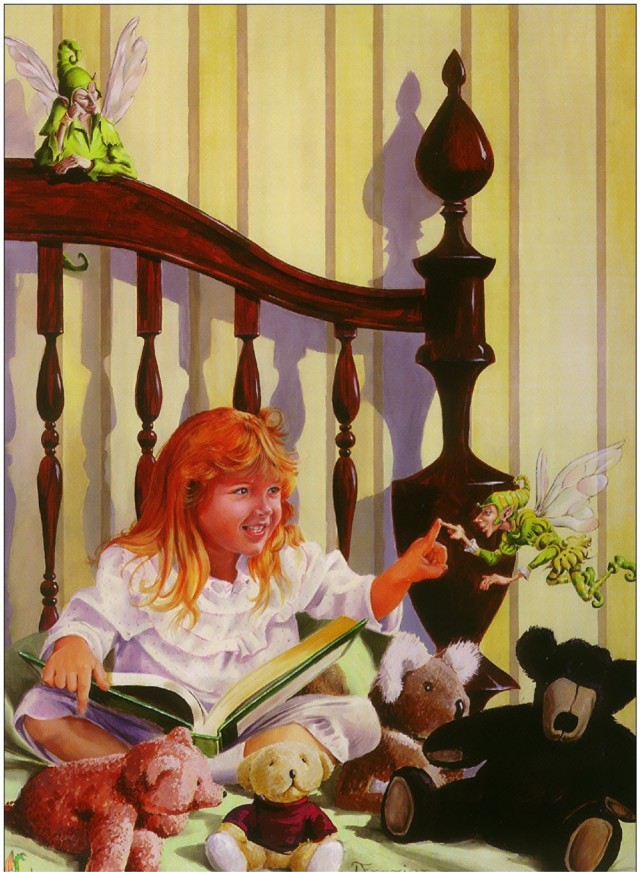 Живопись. Девочки и куклы