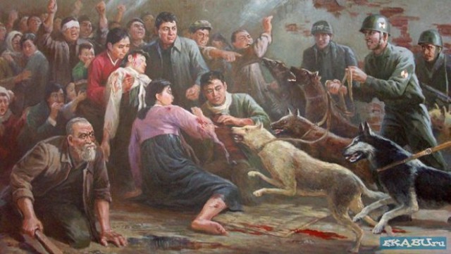 Редкие кадры из Северной Кореи