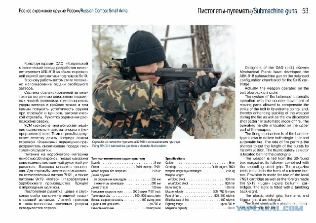 Боевое стрелковое оружие России