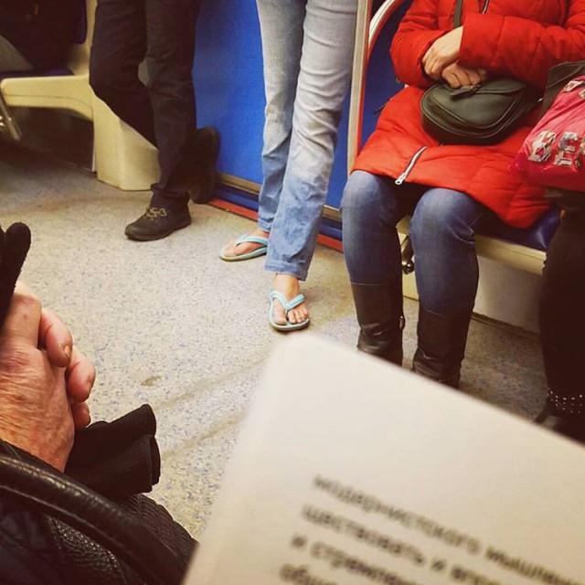 Модники из российского метрополитена