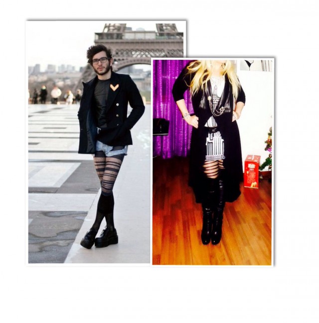 Модные люди из метрополитена